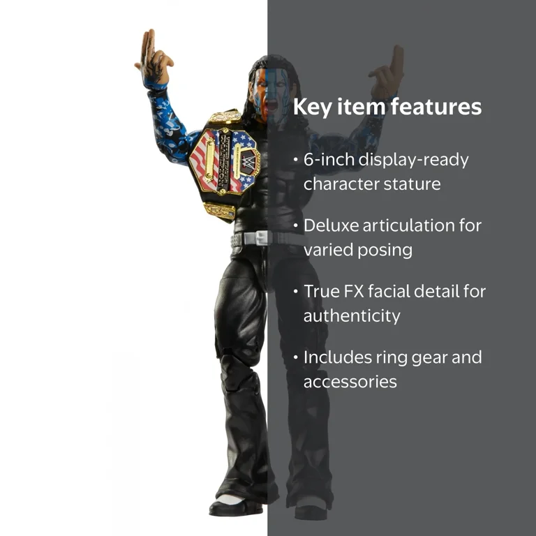 WWE Elite Figure Jeff Hardy - Walmart.com