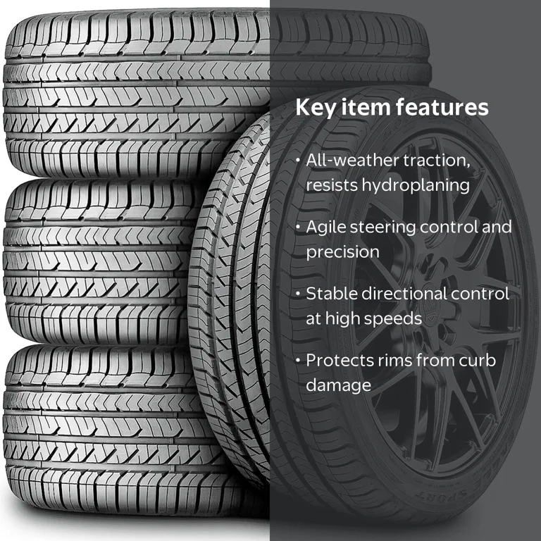 GOOD YEAR EAGLE タイヤ 235/40R18 4本 Goodyear Eagle Sport 235/40R18 91W Tires, Set of 4 - Fits 2017-23