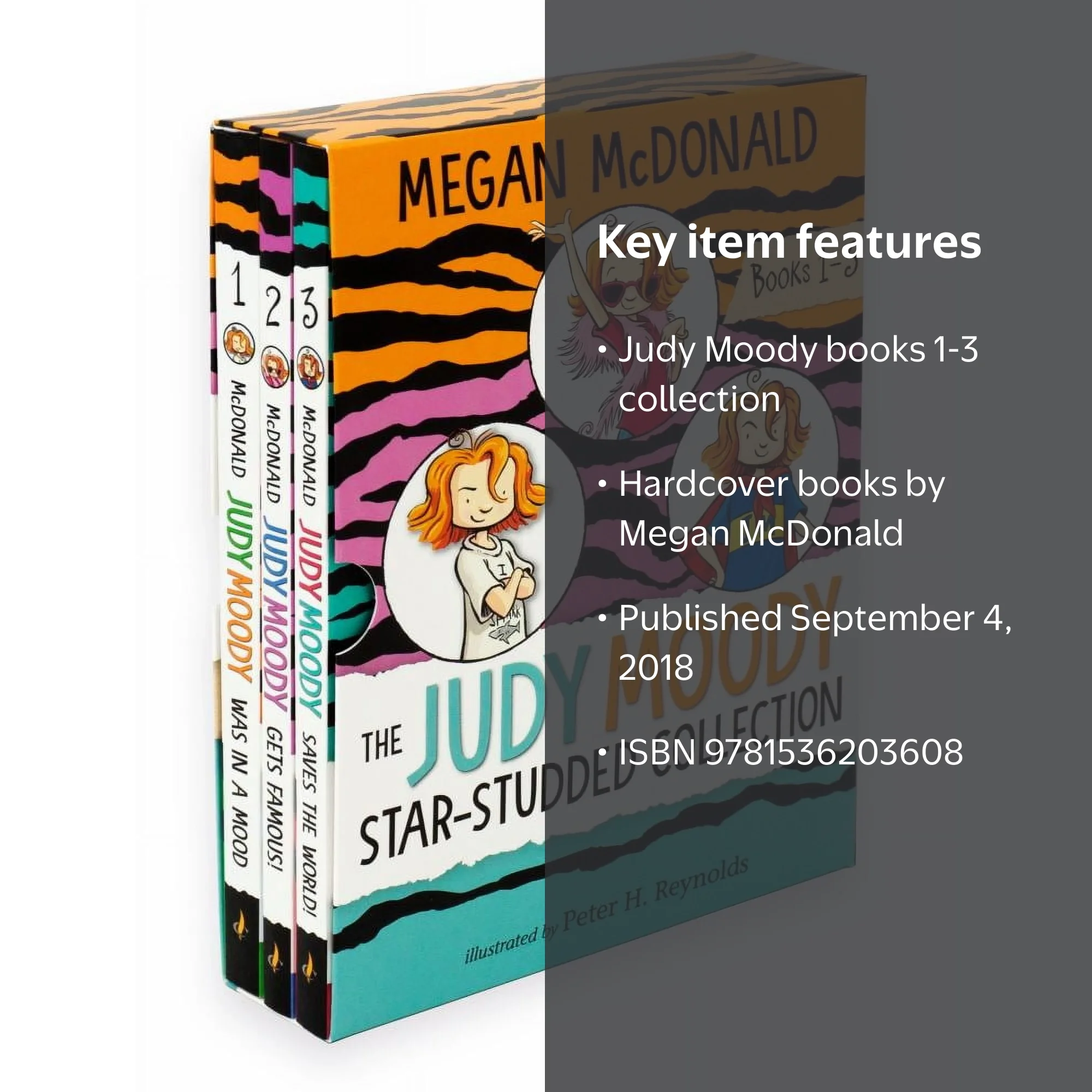 Megan McDonald, Judy Moody Book Collection, 1-3 Hardcover