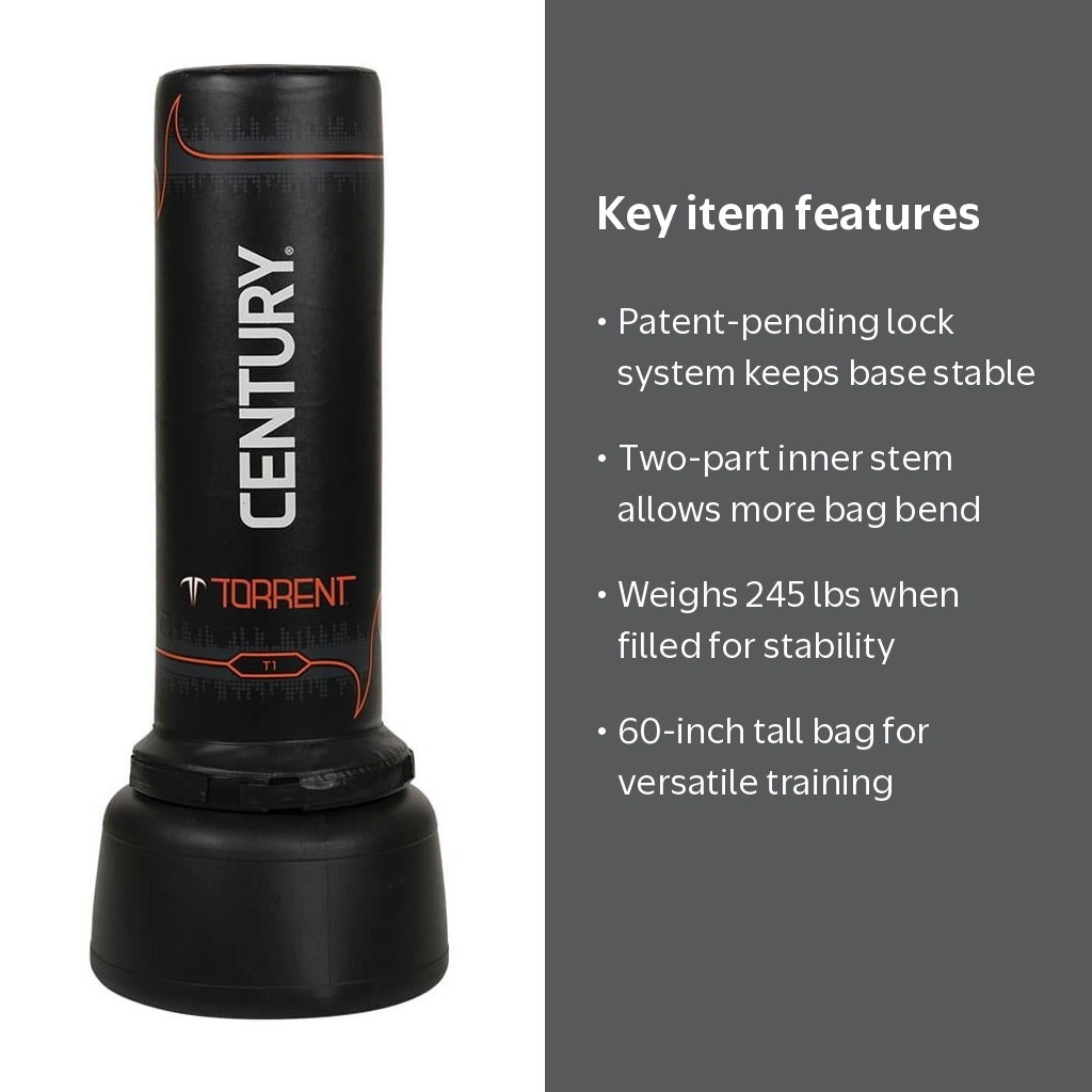 Century Torrent T1 Heavy Freestanding Adult Training Bag for