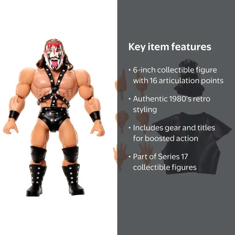 WWE Superstars Demolition Smash Action Figure Set, Series 17 Retro