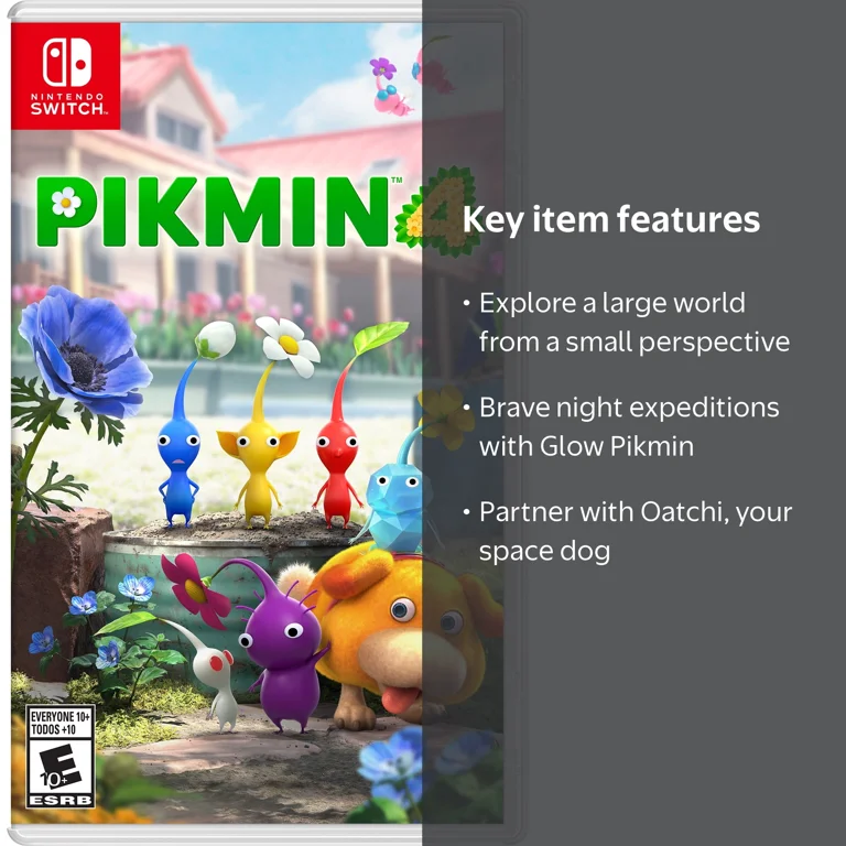 Nintendo, Pikmin 4 for Nintendo Switch with Customizable Explorer