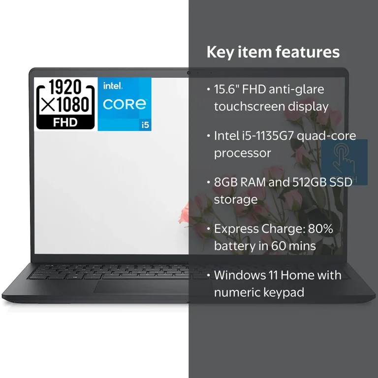 Dell, Inspiron 15 3000 Laptop, 15.6