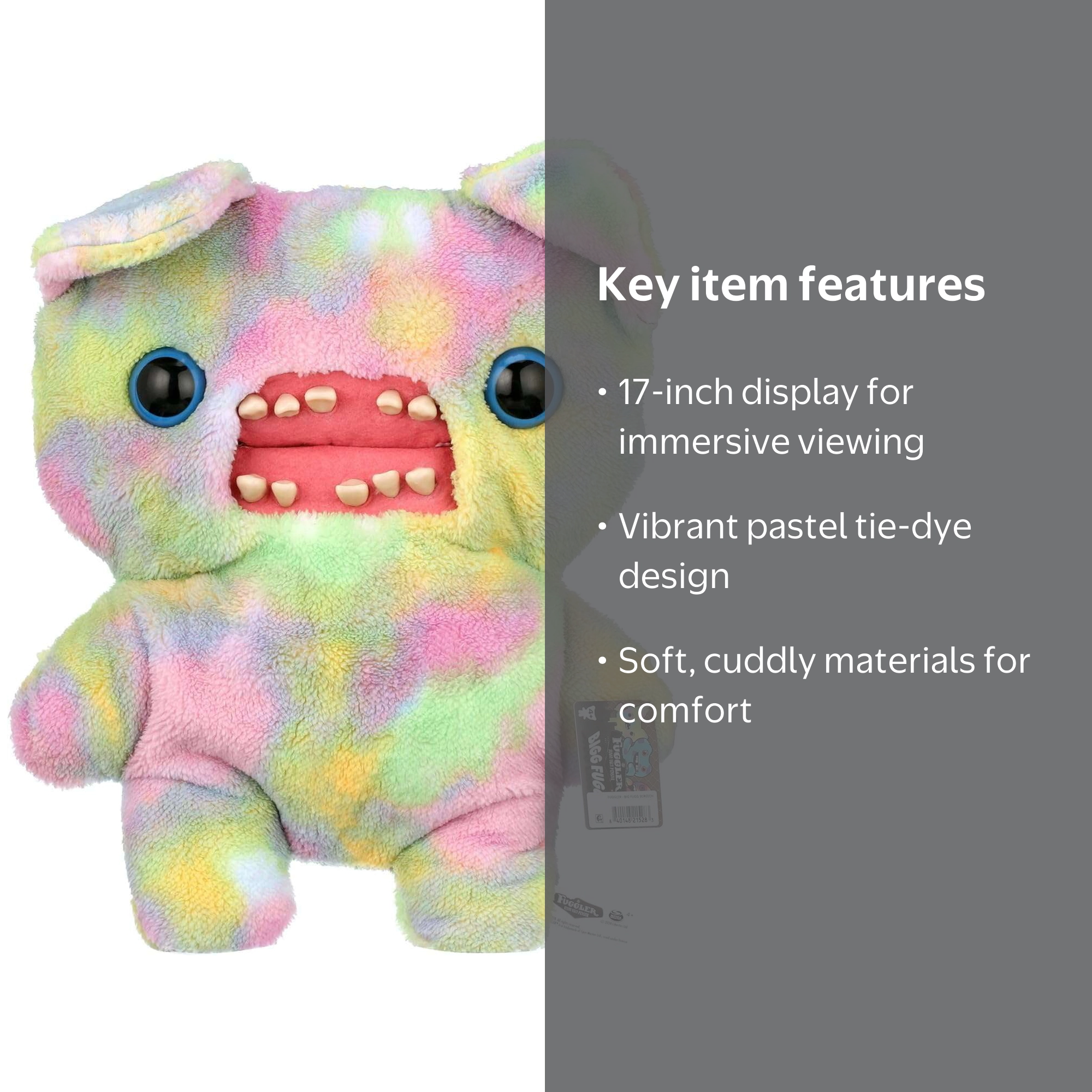 Fuggler Bigg Fugg Screech Plush - Walmart.com