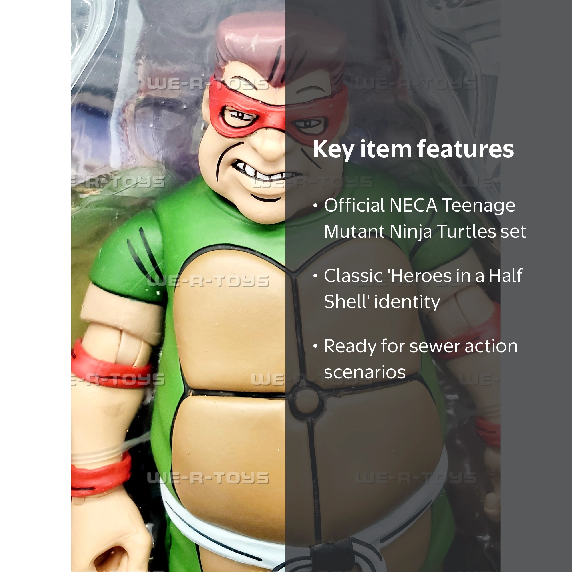 NECA Teenage Mutant Ninja Turtles Zach & Smash Action Figures Set
