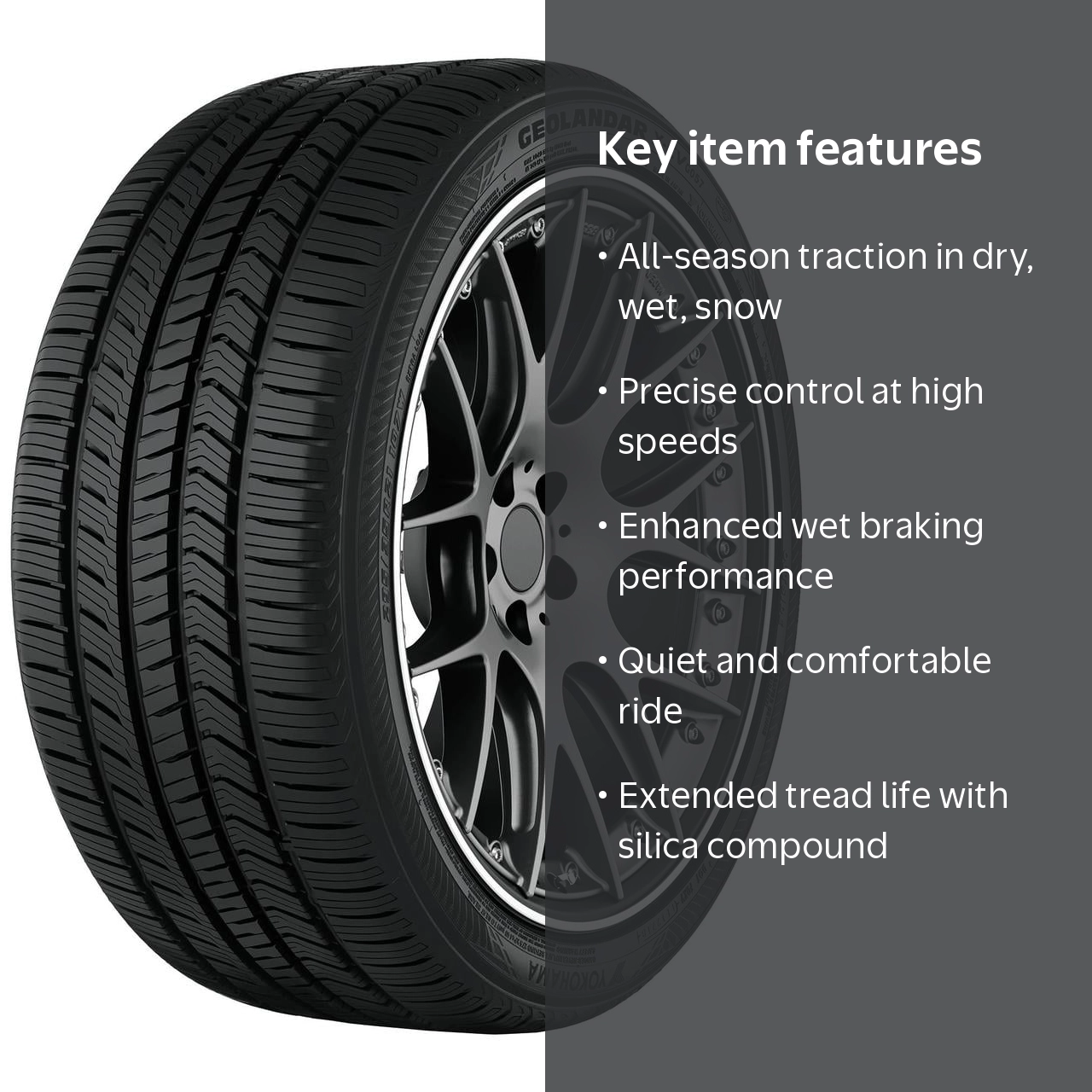 Yokohama Geolandar X-CV 275/40R21 107W XL All-Season SUV/Crossover