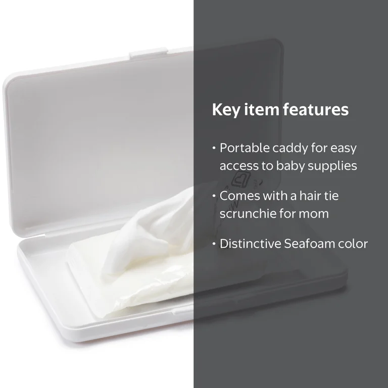 Safety 1st Cleanup Caddy Diaper and Bath Station Seafoam with
