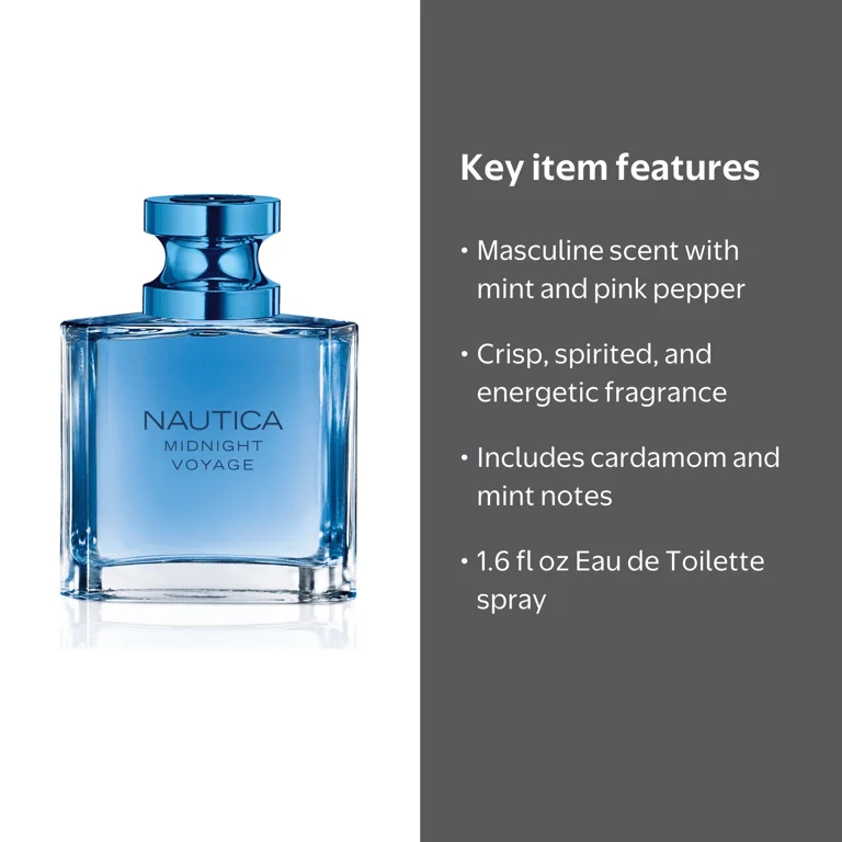 Nautica Midnight Voyage Eau de Toilette Spray, Men's Fragrance