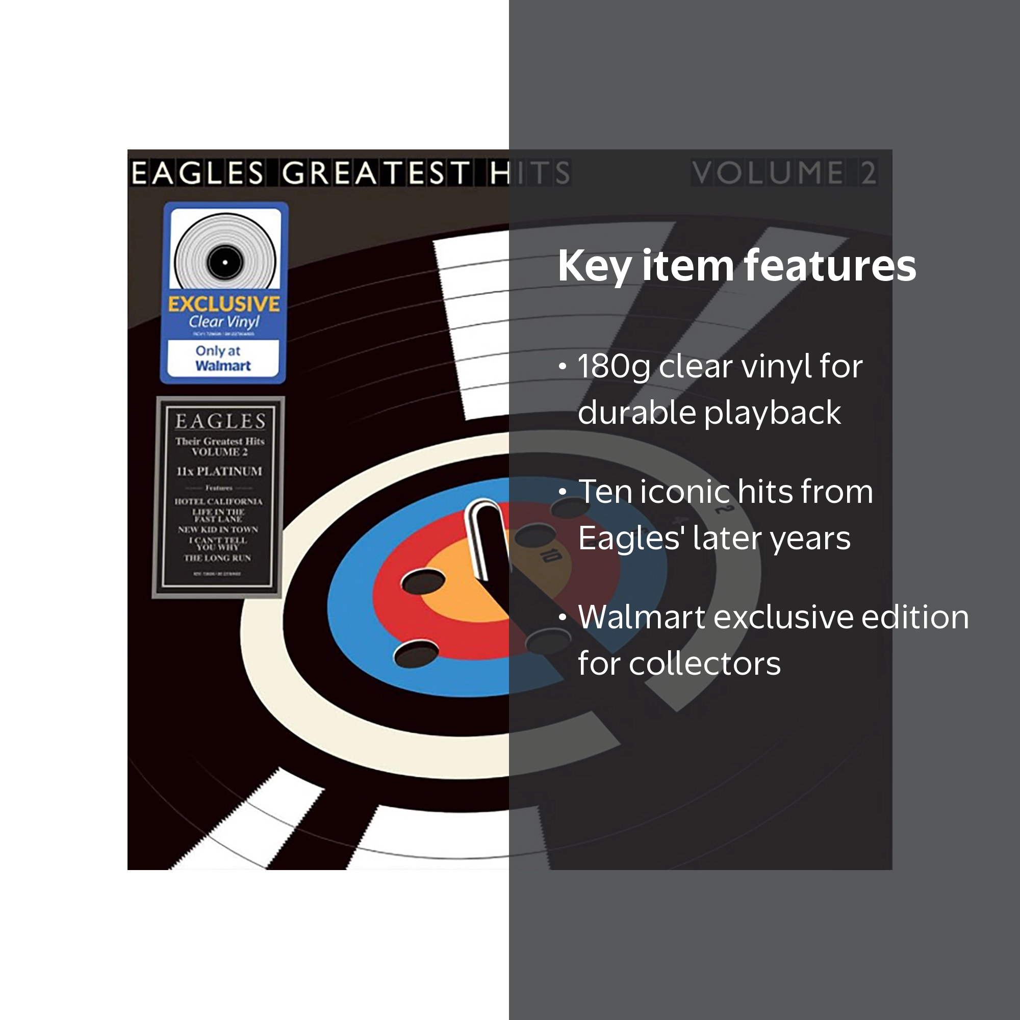 The Eagles - Greatest Hits Volume 2 (Walmart Exclusive) - Music