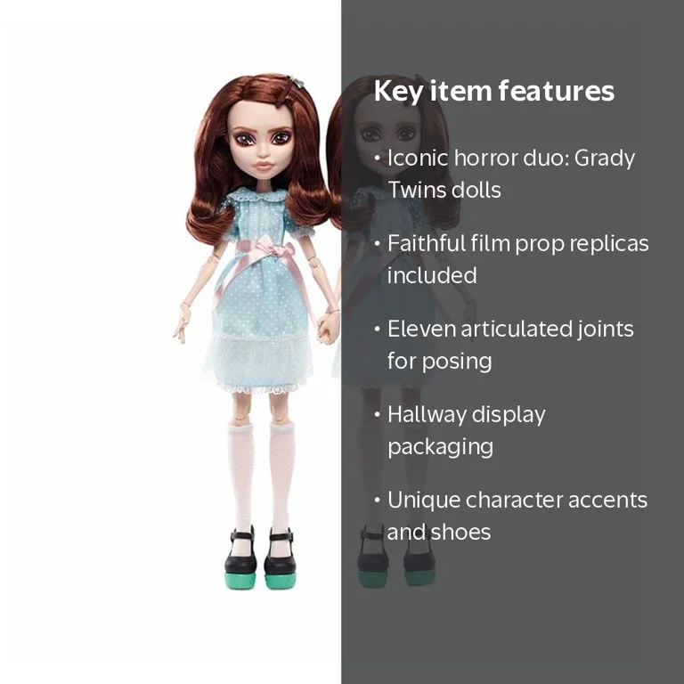 The Shining Grady Twins Collector Doll 2-Pack (10-inch) - Walmart.com