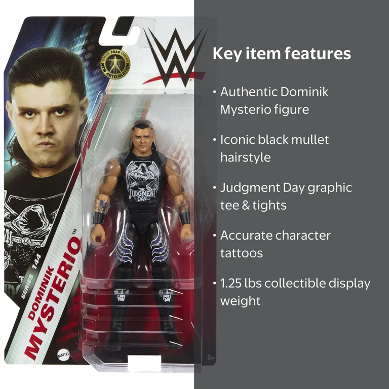 Mattel WWE Series 144 - Dominik Mysterio Wrestler Action Figure