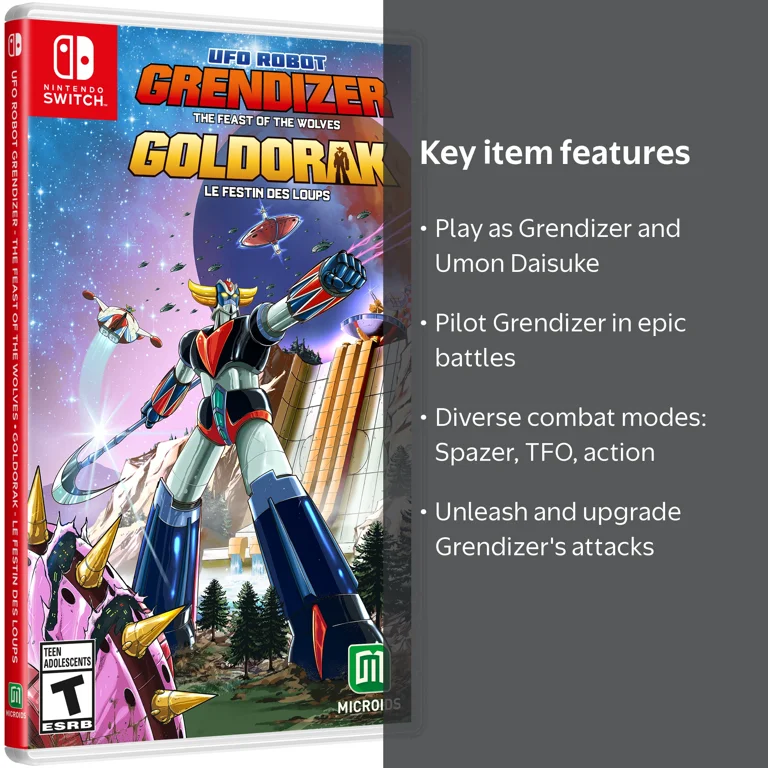 UFO Robot Grendizer: The Feast of the Wolve - Nintendo Switch