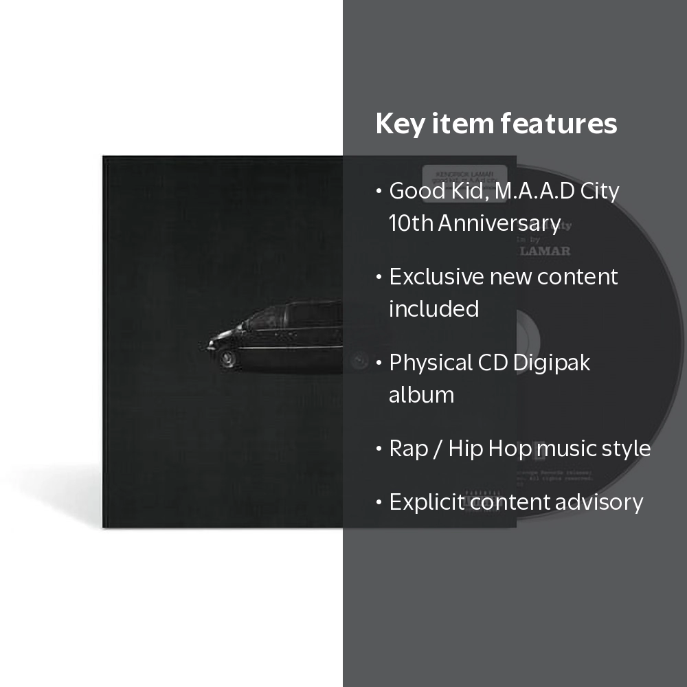 Kendrick Lamar, good Kid, M.A.A.D City, 10th Anniversary Edition