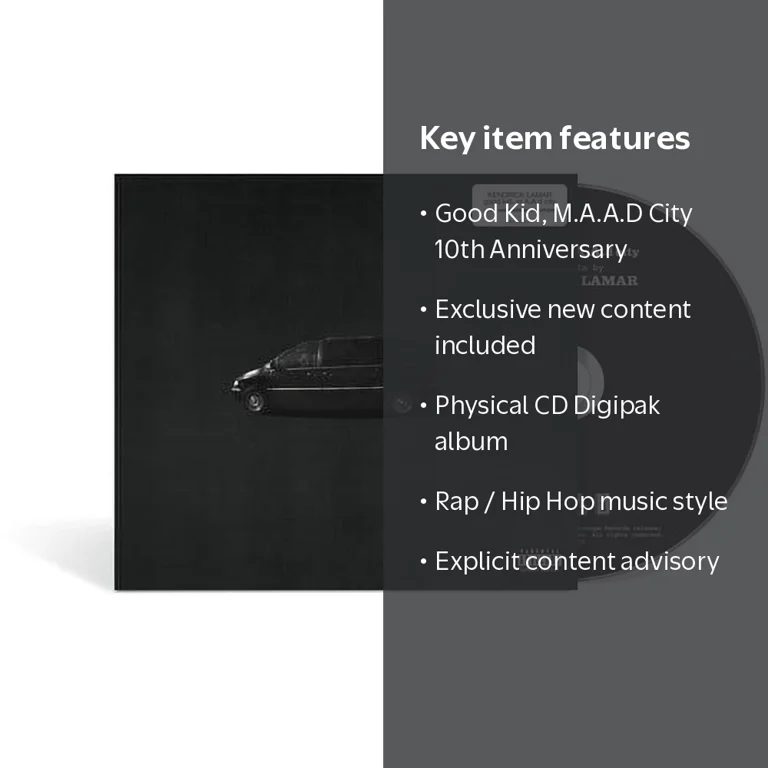 Kendrick Lamar, good Kid, M.A.A.D City, 10th Anniversary Edition
