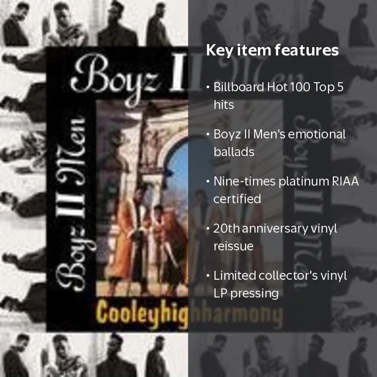 Boyz II Men - CooleyHighHarmony - Music & Performance - Vinyl