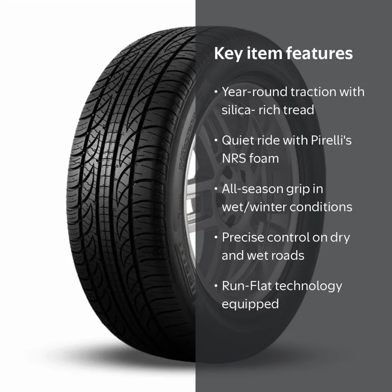 Pirelli P Zero Nero UHP All Season Tire: 235/50ZR18 97W