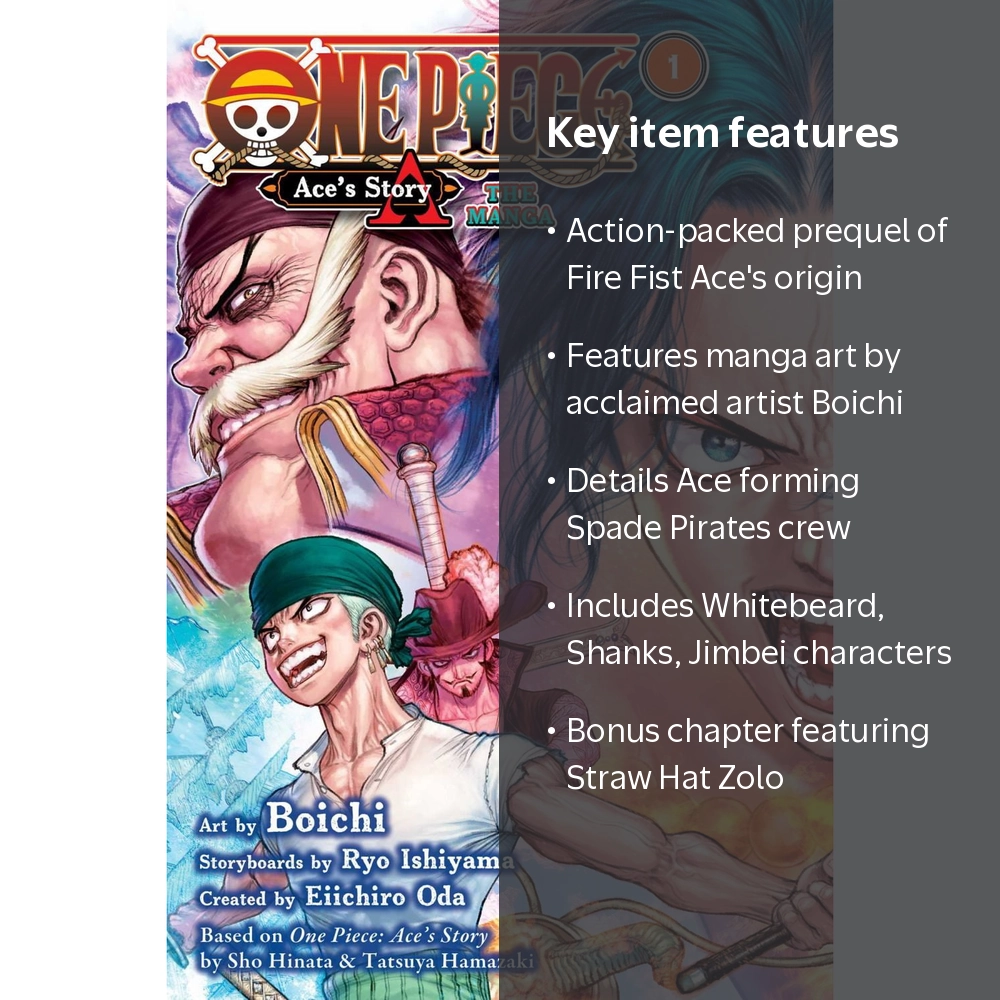 One Piece: Ace's Story--The Manga, Vol. 1 (Paperback) - Walmart.com
