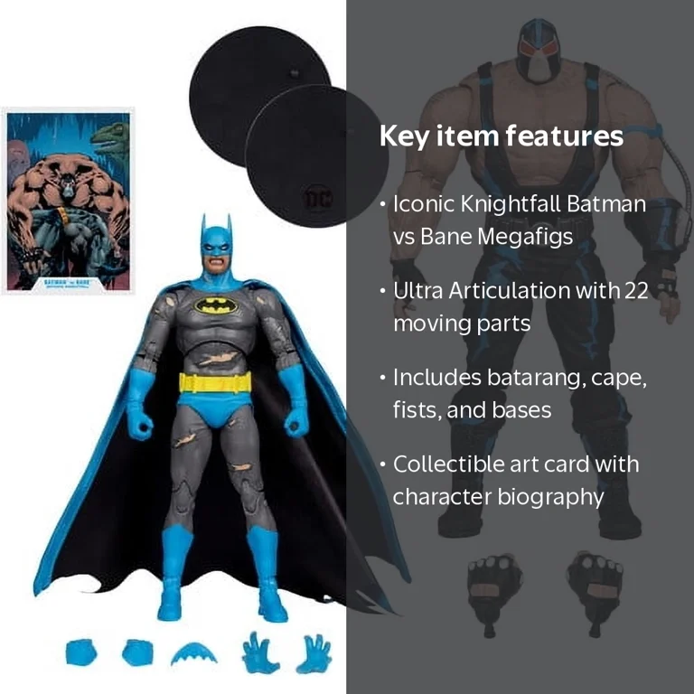 McFarlane Toys, Action Figures, Batman: Knightfall 2-Pack