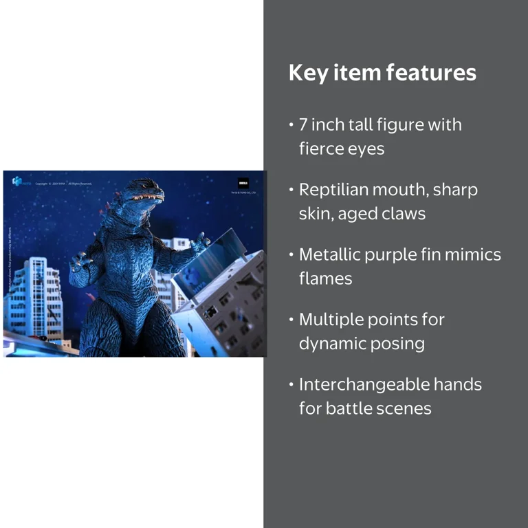 Godzilla 2000: Millennium Godzilla PX Previews Exclusive Action
