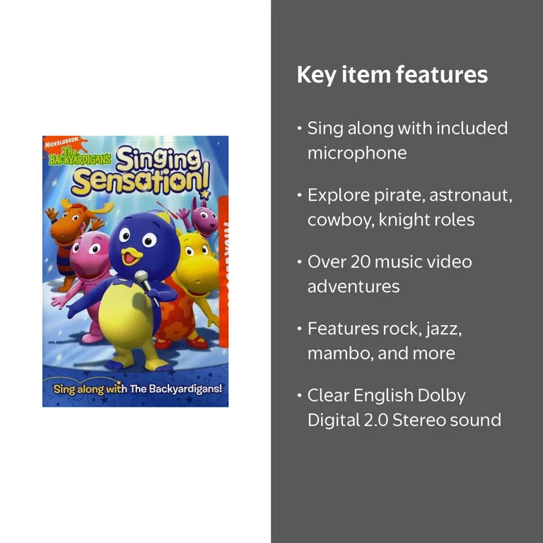 The Backyardigans: Singing Sensation! - Walmart.com