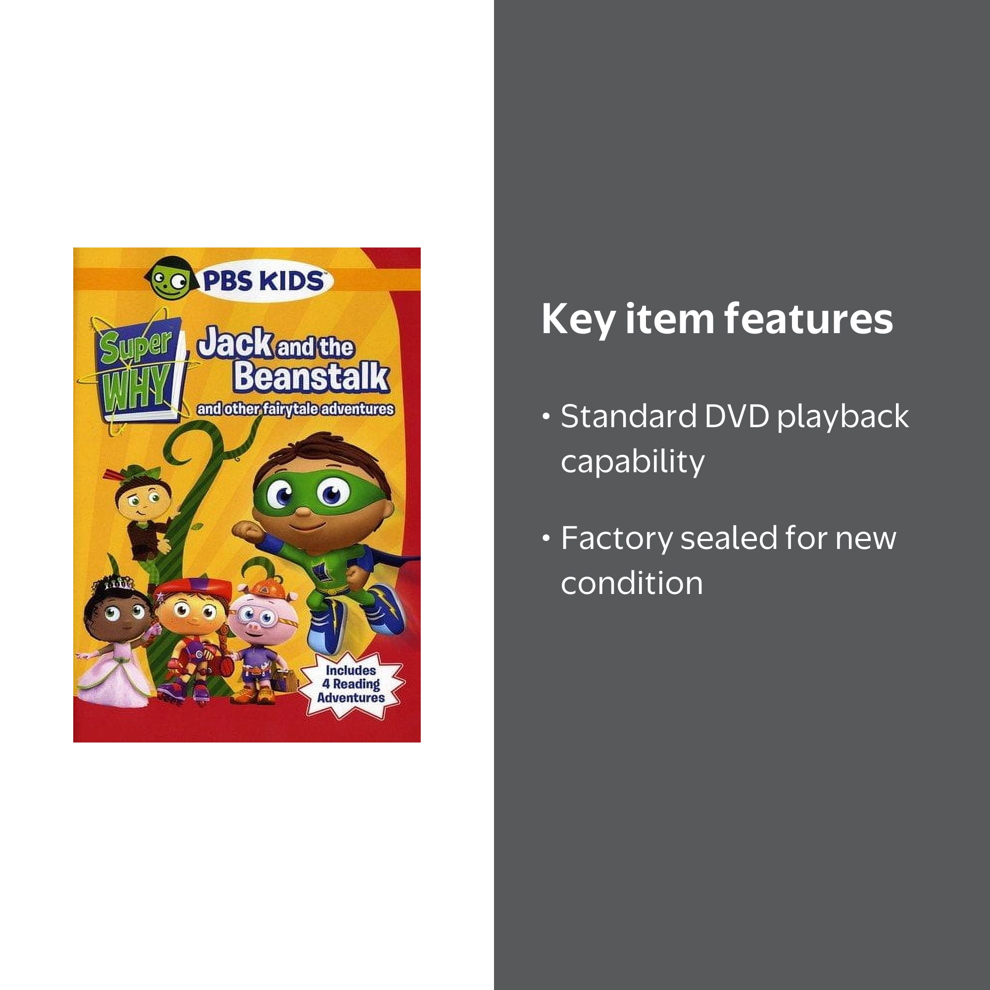 Super Why: Jack and the Beanstalk and Other Fairytale Adventures