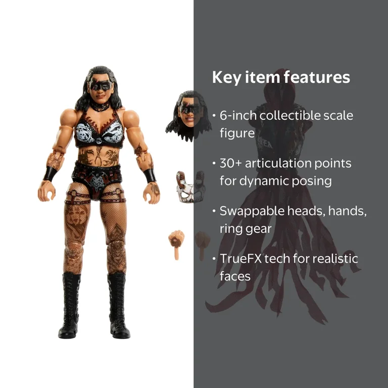 WWE Ultimate Edition Rhea Ripley Action Figure & Accessories Set