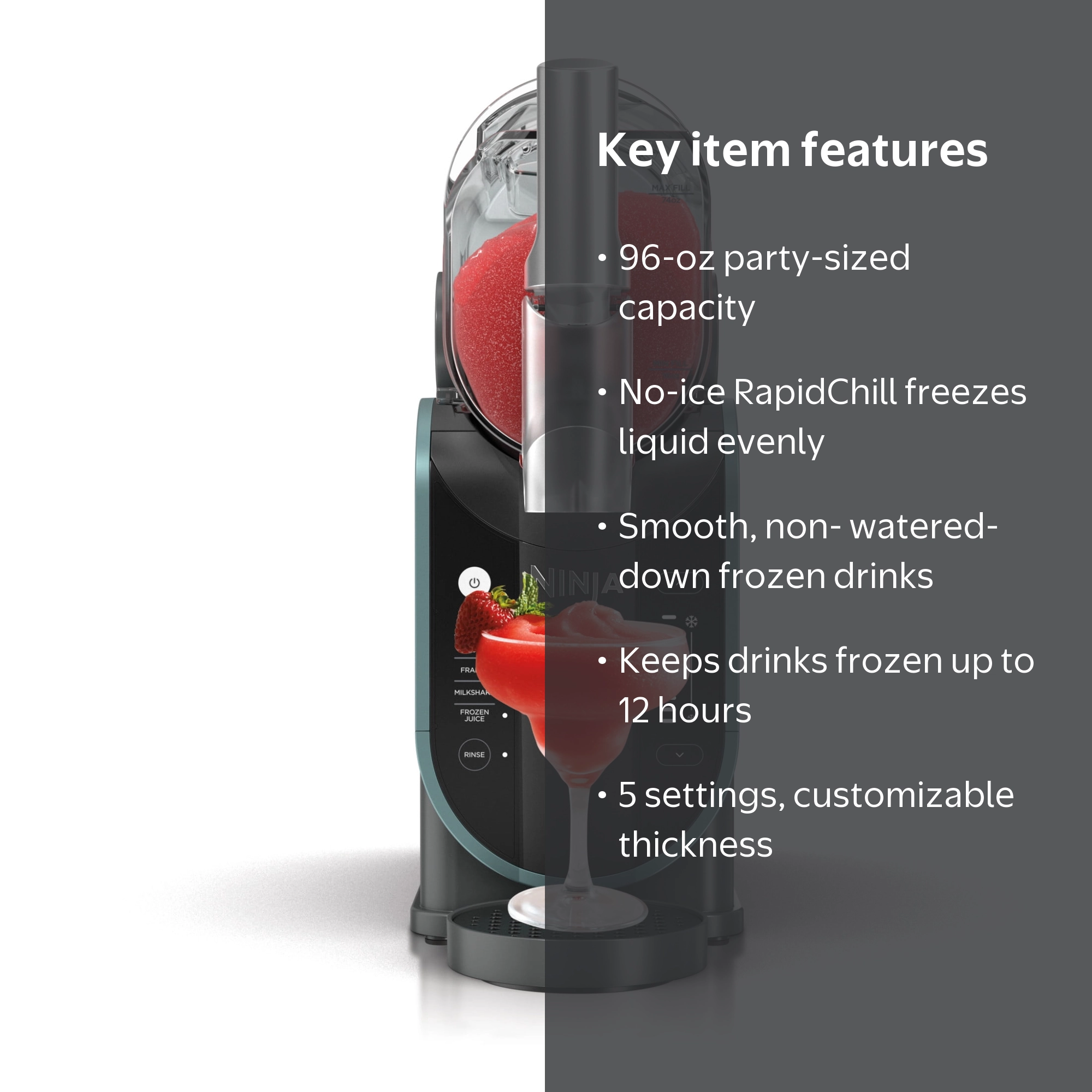 Ninja SLUSHi 96-Oz Frozen Drink Machine with RapidChill Technology