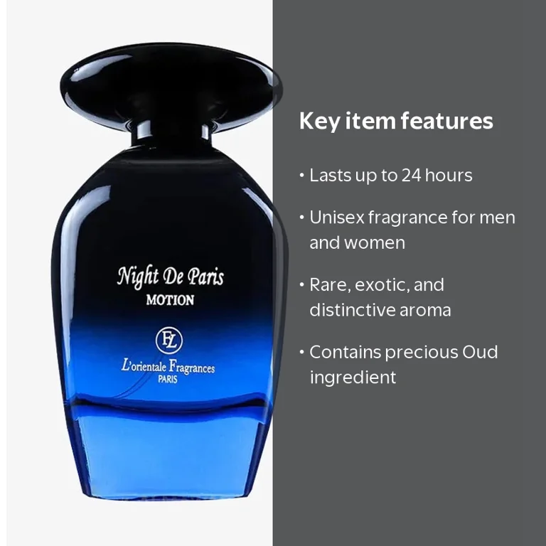 L'Oriental, Fragrances Unisex Night De Paris Motion EDP Spray, 3.4