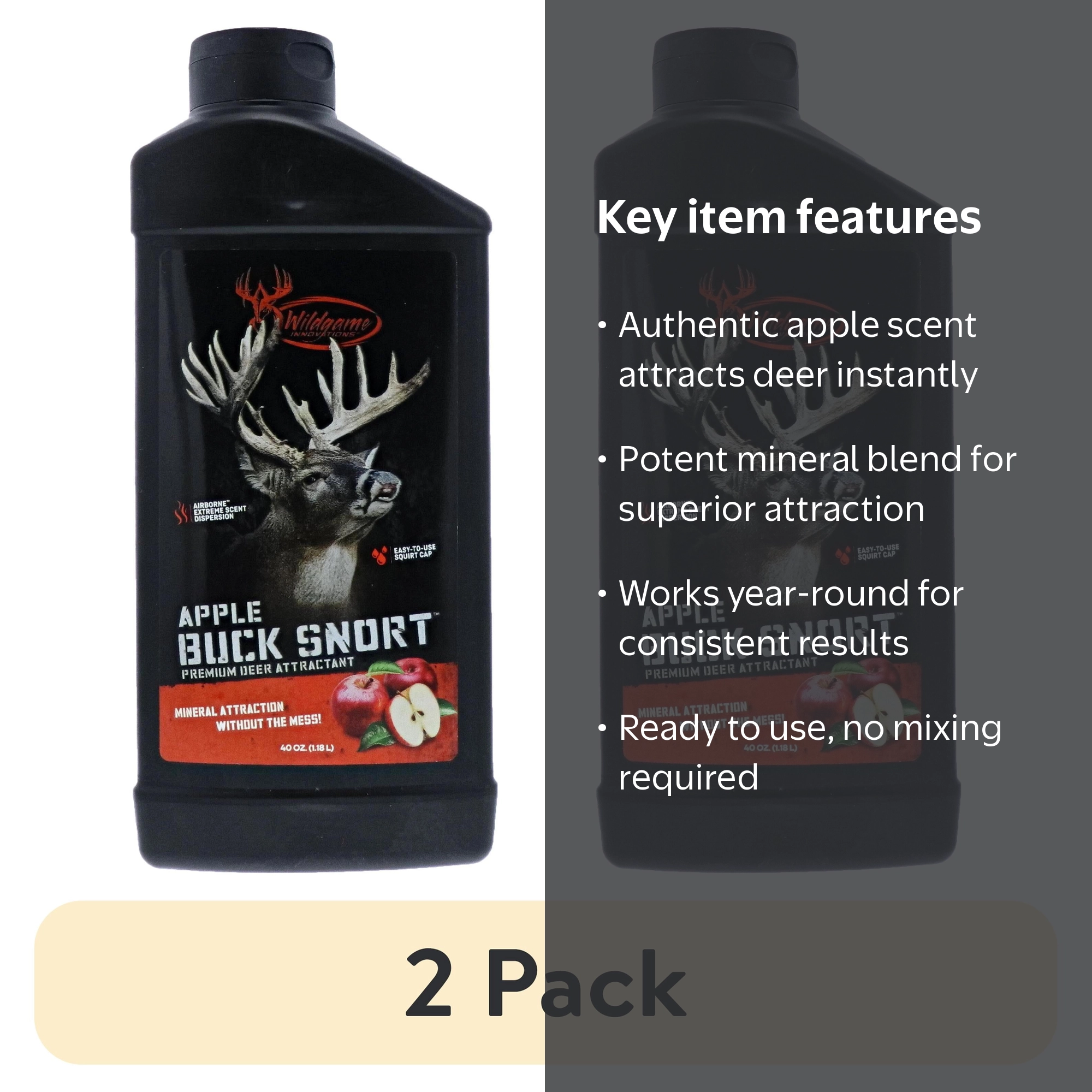 洋楽 Naturally Smooth NS / Coming with .. Wildgame Innovations Buck Snort Apple Squeeze Liquid Deer