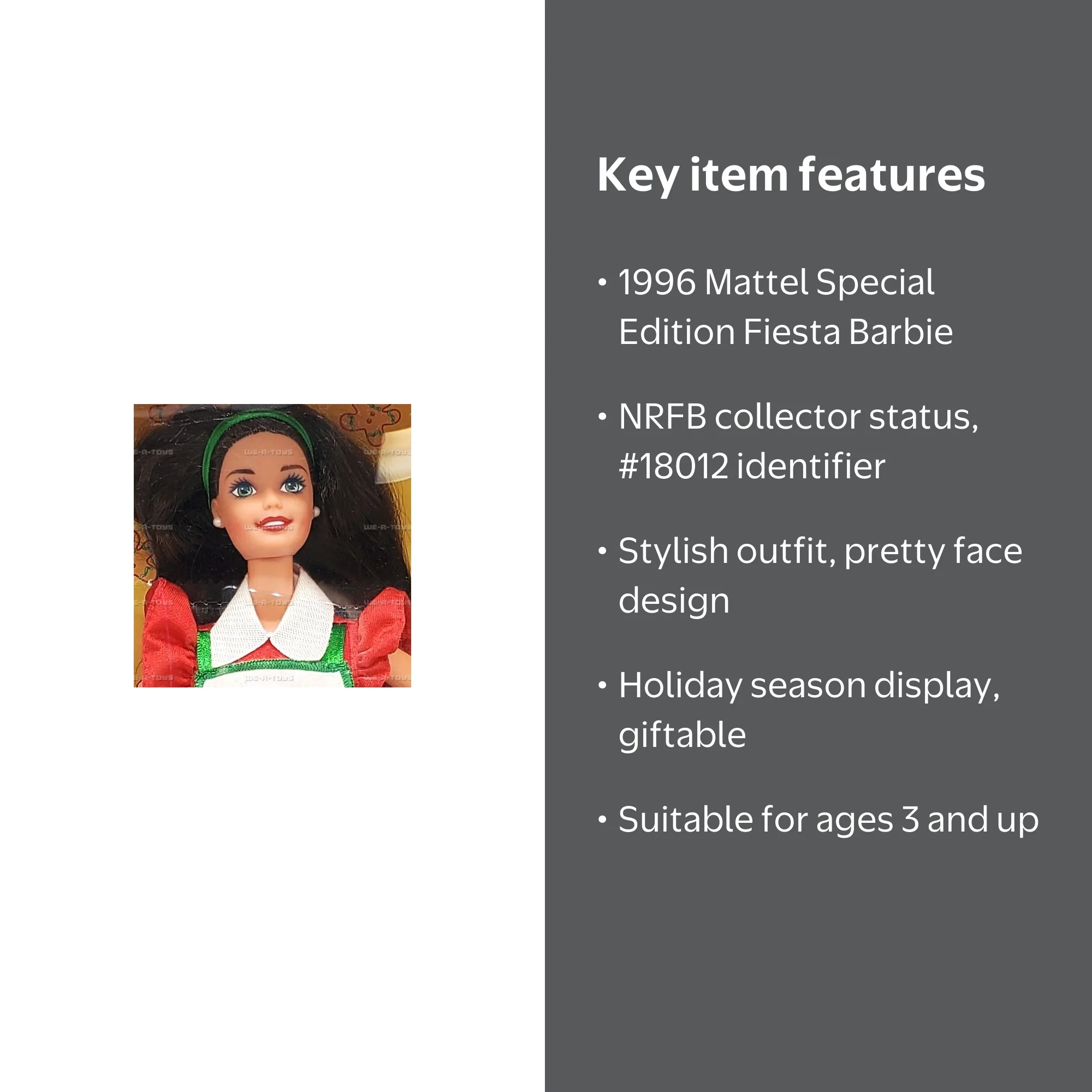 Holiday Treats Fiesta Barbie Doll Special Edition #18012 New NRFB
