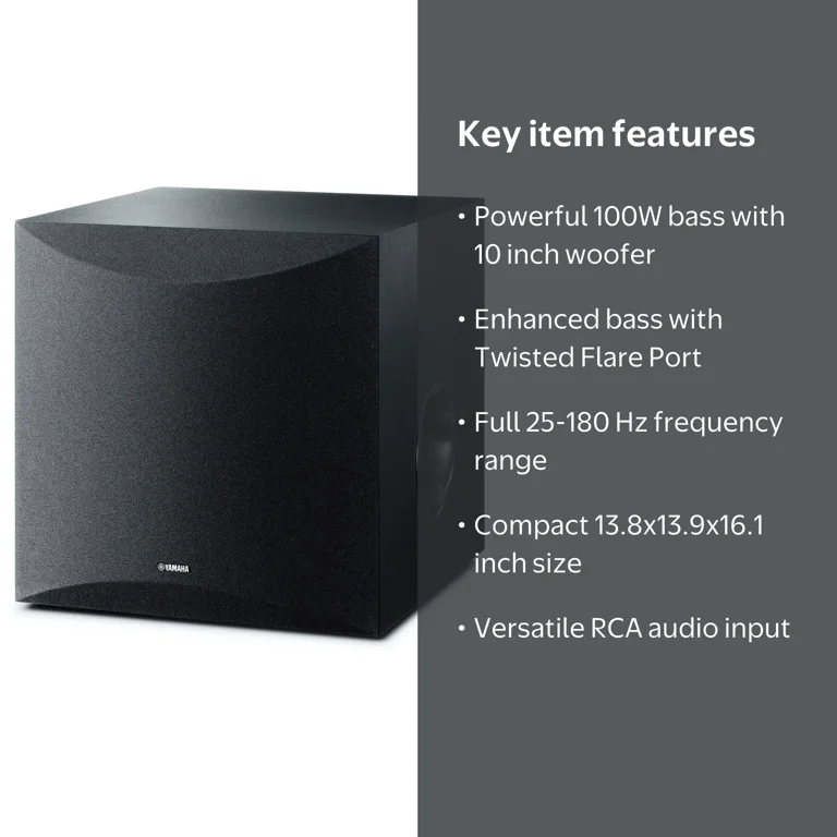 Yamaha, Subwoofer, NS-SW100 10