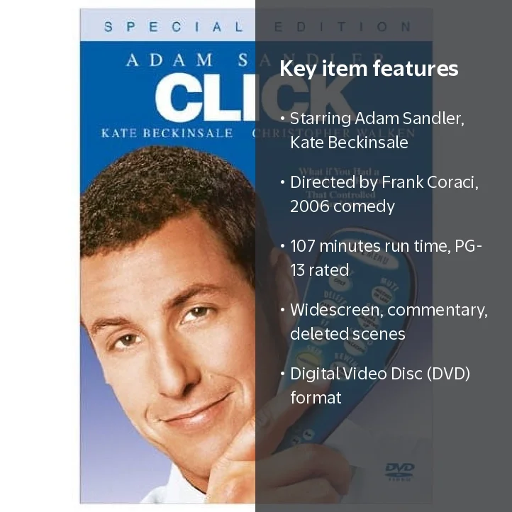 Sony Pictures - Click [DIGITAL VIDEO DISC] - Walmart.com