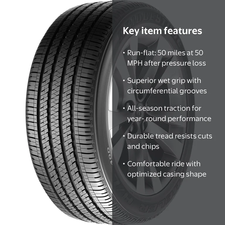 Bridgestone, Passenger Tire, Dueler H/L 400 255/55R17 104V, All