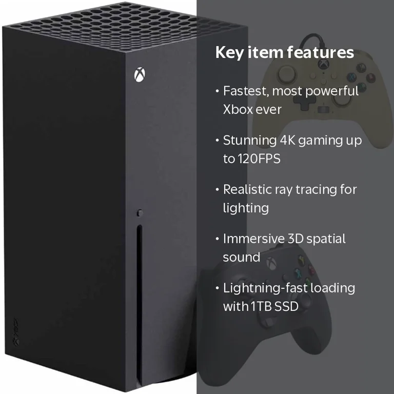Microsoft, Xbox Series X, 1TB SSD Bundle, Enhanced Wired
