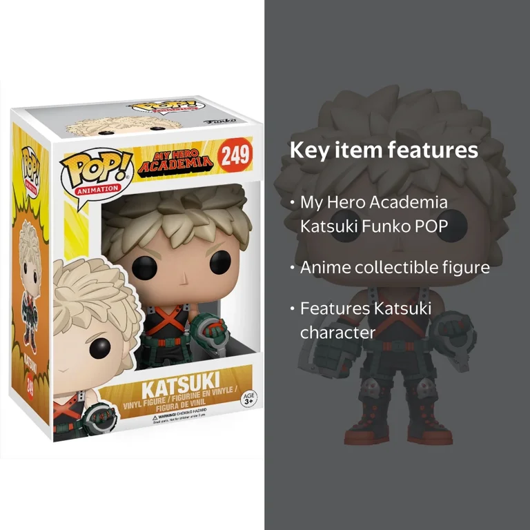Funko POP Anime: My Hero Academia - Katsuki Collectible Figure