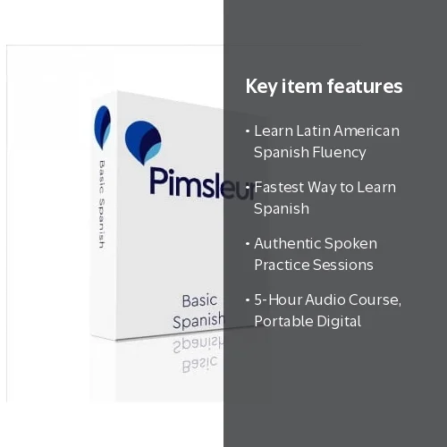 Pimsleur Spanish Basic Course Level 1 Lessons 1-10 CD - Walmart.com