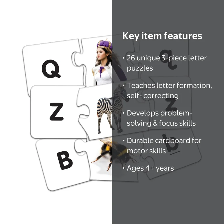 The Learning Journey - Match It! - Upper & Lower Case Letters