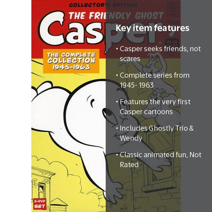 Casper the Friendly Ghost: Complete Collection 1945-1963 (DVD