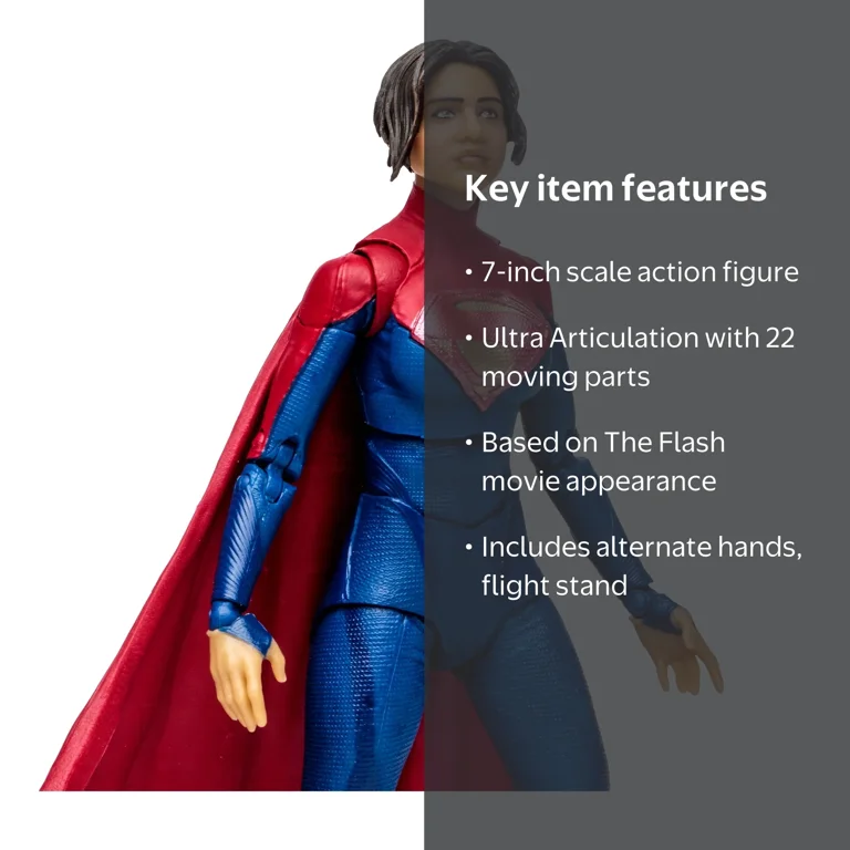 DC Multiverse 7In Articulated Action Figure Supergirl from The