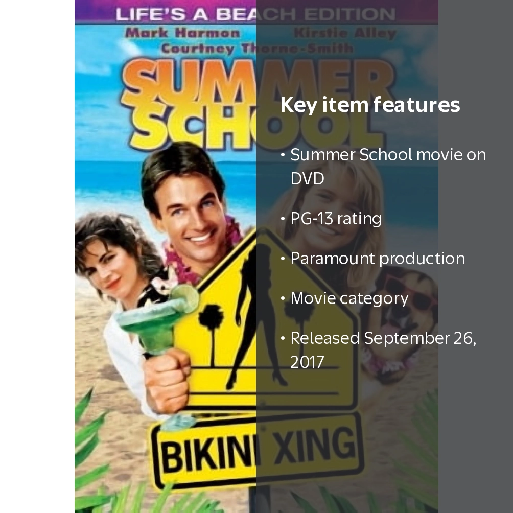 Paramount - Summer School [DIGITAL VIDEO DISC] - Walmart.com