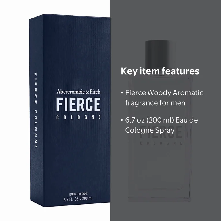 Abercrombie and Fitch, Men's Fierce EDC Spray, 6.7 oz - Walmart.com