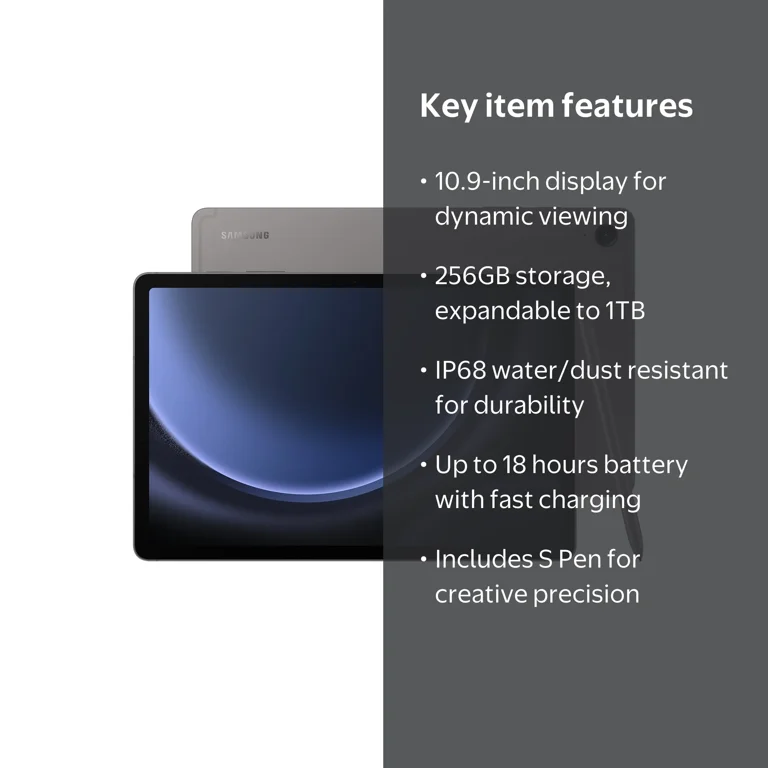 Samsung Galaxy Tab S9 FE, 10.9