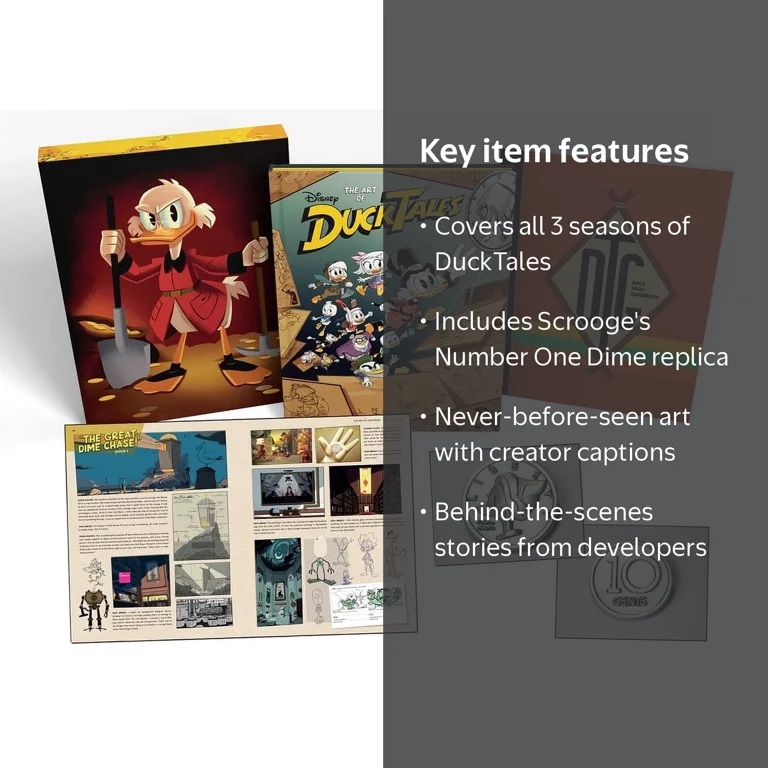 The Art of Ducktales (Deluxe Edition) (Hardcover) - Walmart.com