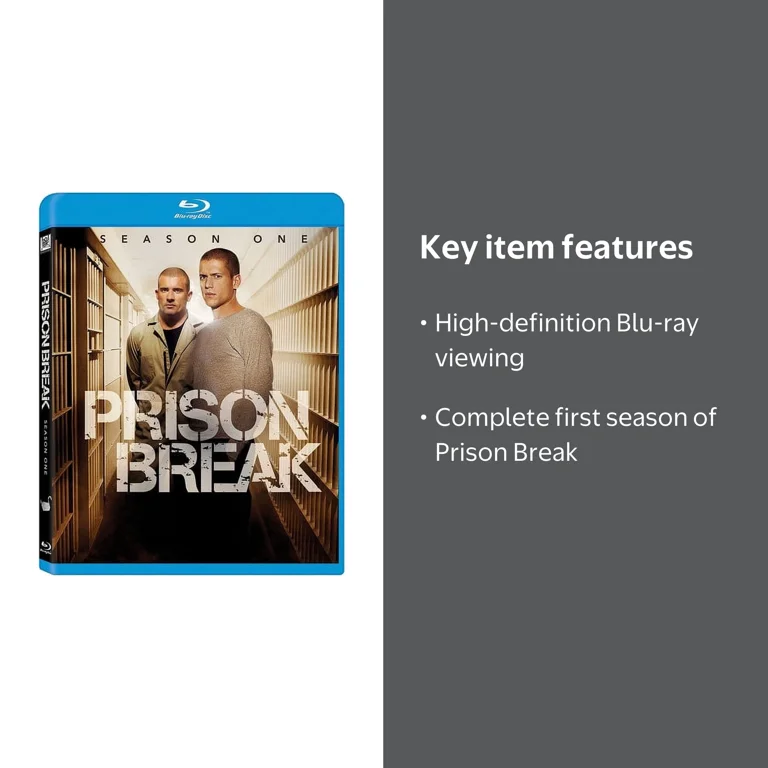 Prison Break: Season 1 (Blu-ray) - Walmart.com