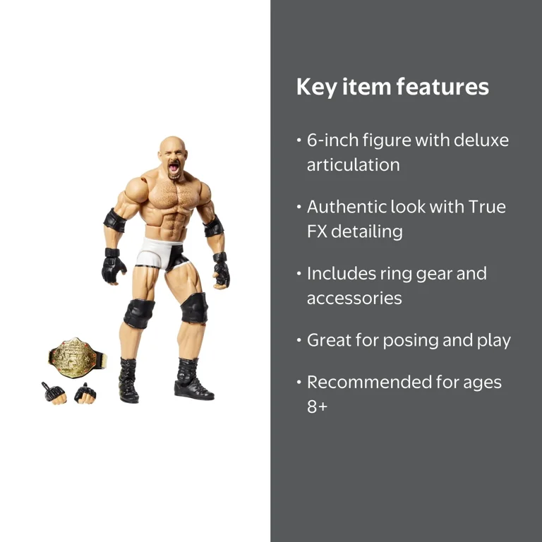 WWE Elite Collection Series 74 Goldberg WrestleMania Action Figure