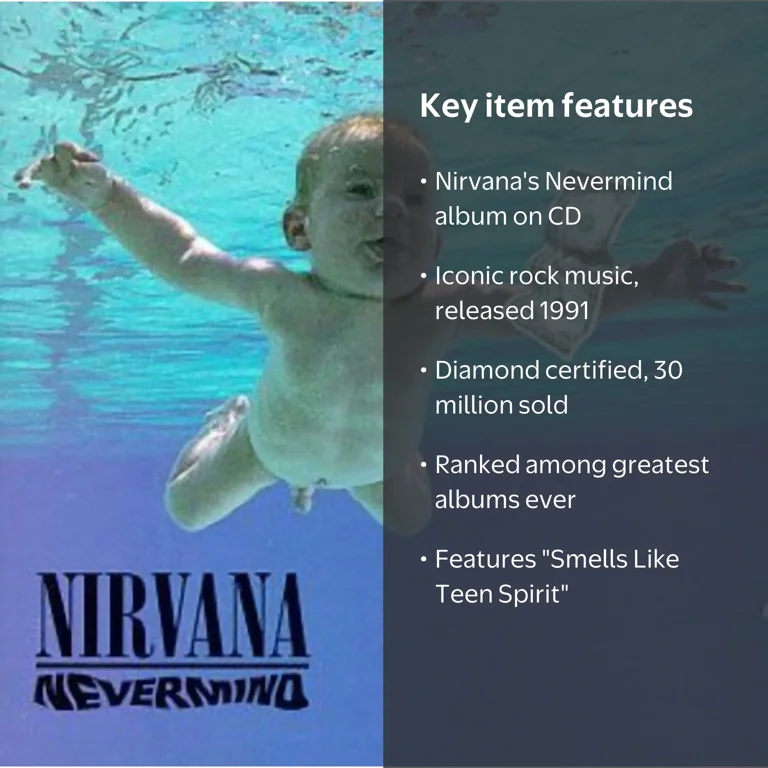 洋楽 nirvana cd Nirvana - Nevermind - Music & Performance - CD - Walmart.com