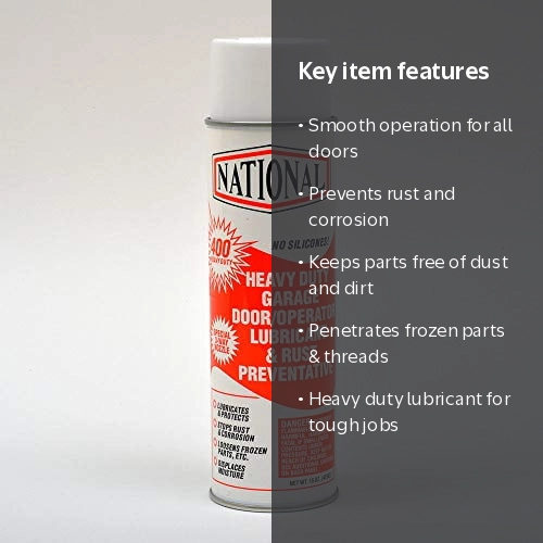 400-HD National Door Lube 15oz Aerosol (Orange) - Walmart.com