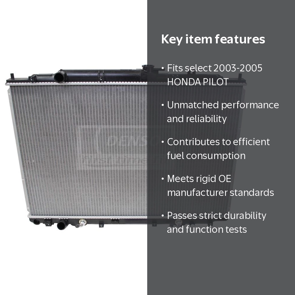 Denso 221-3232 Radiator - Walmart.com