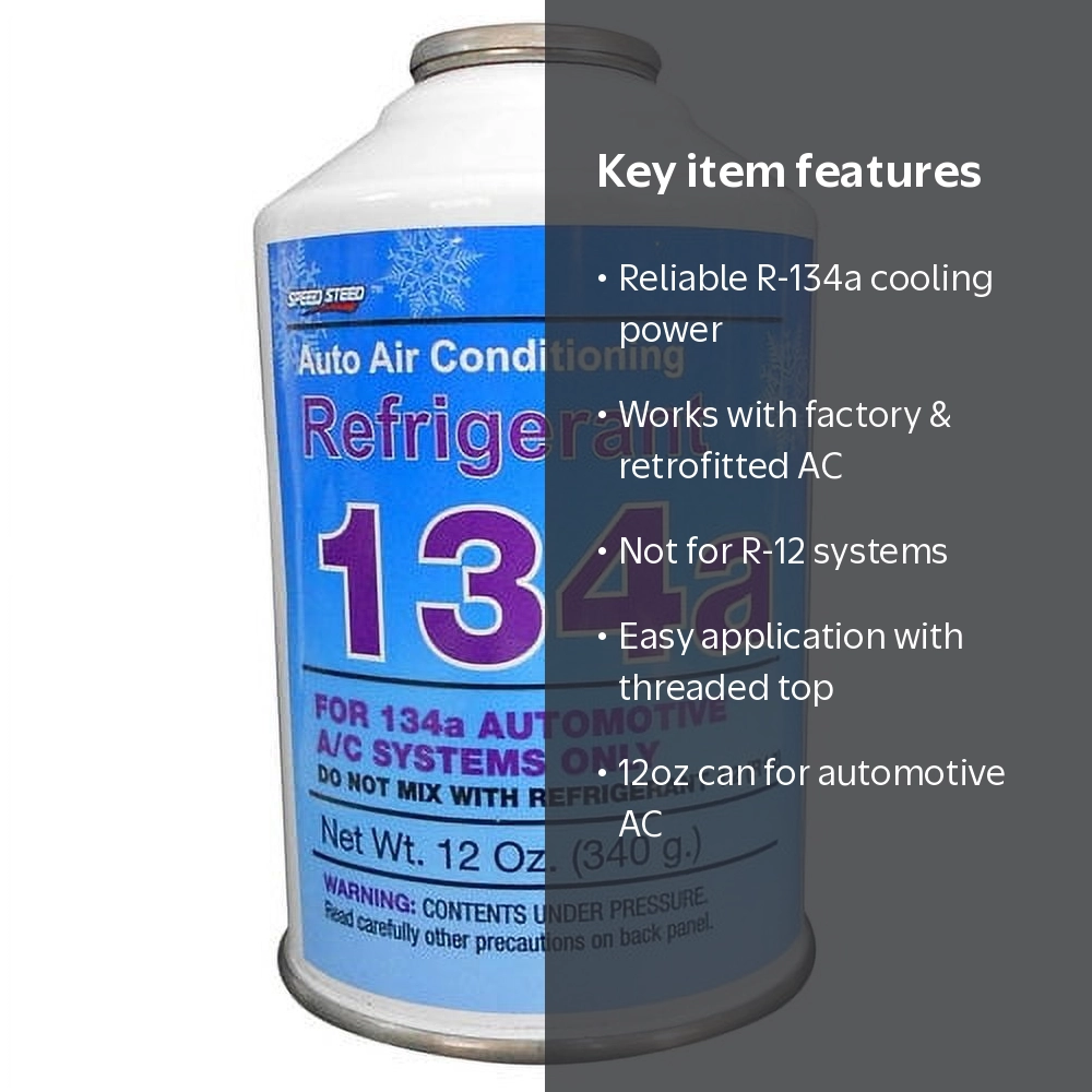 Steed Speed R-134a Long-Lasting Cooling 12 oz Automotive