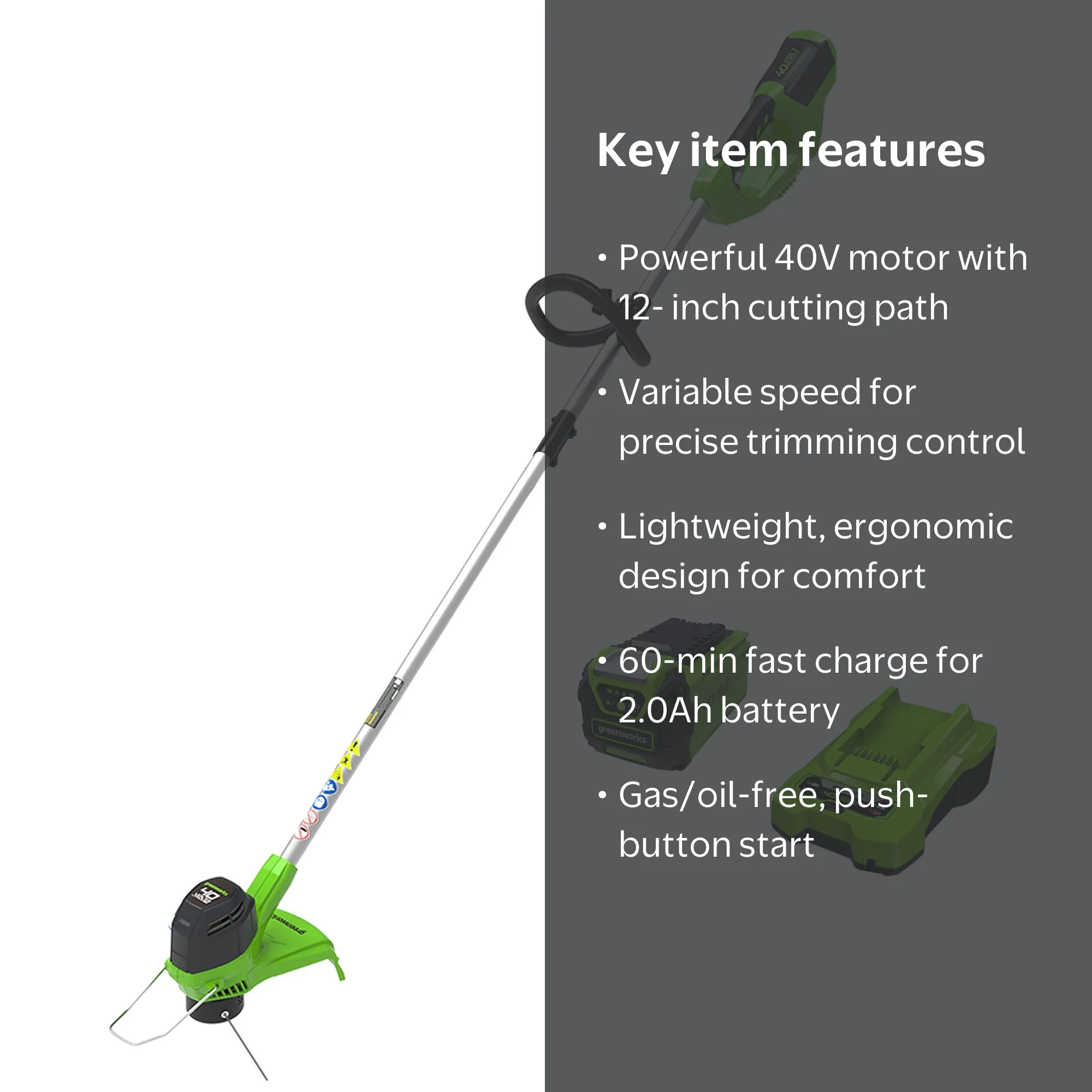 Greenworks 40V 12